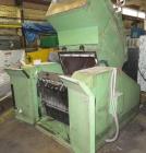 Used Rapid Granulator, Model 1831K, Carbon Steel.
