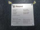 Used Rapid Granulator Model 600-90  150 HP, Rear Conveyor Infeed, 24