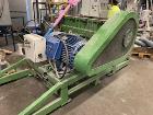 Used Rapid GK 1000 Granulation system with a capacity of 880-2640 pounds/hour. (400-1200 Kg/hour.) depending on the product consisting of: (1) Rapid GK 1000 granulator, 23.4