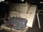 Used-Rotogran Model WO-3052-BF Granulator. 3 knife open rotor, 2 bed knife, 200 hp, 460 volt, 1750 rpm motor. Dual flywheel,...