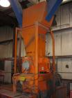 Used Triple /S Dynamics Granulator, Model 48. Feed Opening 29'' x 48'' with bolt on hopper. 3 Knife solid rotor approximate 14.75'' (375mm) x 48'' (1219mm. (4) Staitionary knives. Belt driven by a 25...