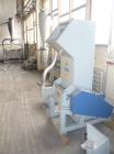 USED: Vespa granulator, type 25/40 VG. Driven by a 10 hp (7.5 kW) motor, throughput approximately 80 up to 120 kg/hour, rotor diameter 250 mm, rotor knives 6*200, stator knives 2*400. Weight 750 lbs ...