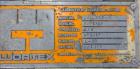 Used Wortex Granulator, Model UP-755-D, Carbon Steel.