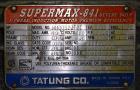 Used Wortex Granulator, Model UP-755-D, Carbon Steel.