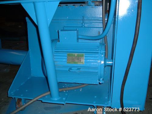 USED: Conair Hushgard model SK297601P. 14", 20" feed opening, 3 knifeopen rotor having two bed knives. Unit includes a 3/8" screen. Drivenby a 20 hp, 3/480 volt, 25 amp motor. Includes startr for bot...