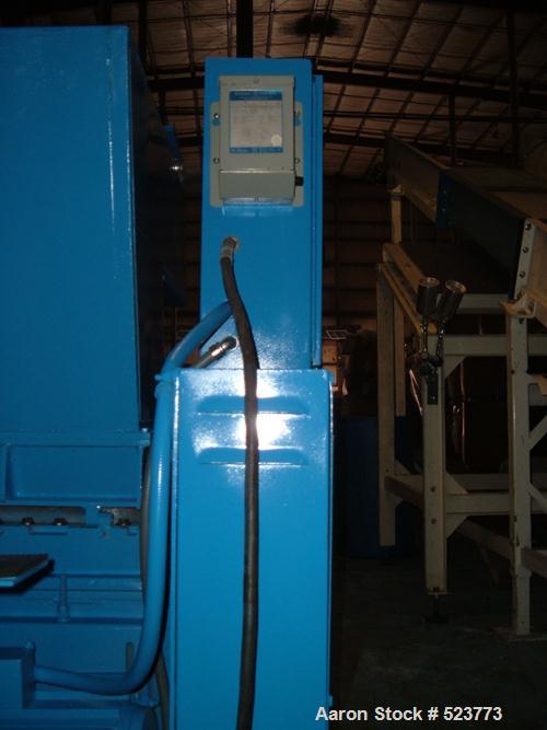USED: Conair Hushgard model SK297601P. 14", 20" feed opening, 3 knifeopen rotor having two bed knives. Unit includes a 3/8" screen. Drivenby a 20 hp, 3/480 volt, 25 amp motor. Includes startr for bot...