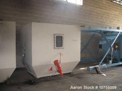 Used Condux CV50 compacting/granulation line. Primary granulator model CS500/1000-87, No 7106, SO #200126, 2001 model year, 20" x 40" feed throat, 5 knife rotor with water cooled bearings, 8 bed kniv...