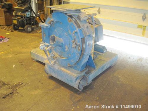 Used-Herbold Pulverizer, Model PU500.20" Rotor, wing beater style rotor, belt driven, 55 kW motor, 330-2250 lbs/hr.Manufactu...