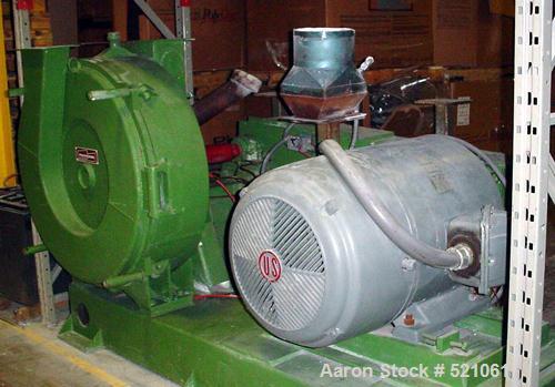 USED: Pulvocron model PC-38, 150 hp, 12" x 6" feed throat.
