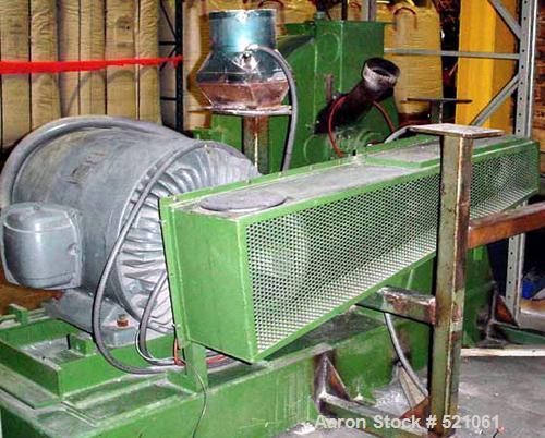USED: Pulvocron model PC-38, 150 hp, 12" x 6" feed throat.