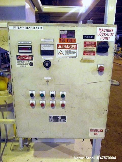 Used Reduction Engineering Pulverizer Mill, Model 75.