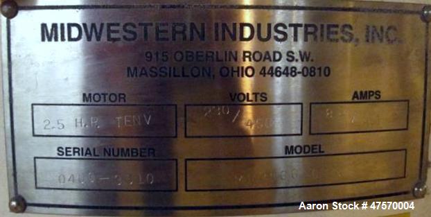 Used Reduction Engineering Pulverizer Mill, Model 75.