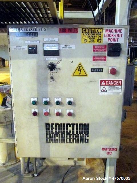 Used Reduction Engineering Pulverizer Mill, Model 75.