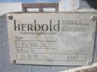 Used- Herbold Model PU 500ZR Pulverizer. Manufactured in 2001. 55 KW (75 HP) 380-420/660-730 volt motor at 50 HZ or 380-480/...