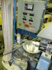 Used Micron Powder System Pulverizer, Model SH. Includes stainless steel screw feeder. Has 1/3 hp motor, includes operator control panel.