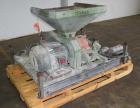Used Mikro Pulverizer Hammer Mill, Model 2DH, Carbon Steel.