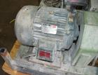 Used- Mikro Pulverizer Hammer Mill, Model 2DH, Carbon Steel.