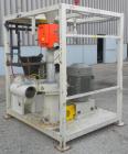 Used Reduction Engineering Pulverizing System, Carbon Steel, Consisting Of: (1) Model 75 horizontal dual disc pulverizer, driven by a 75 hp motor, (1) 10 hp blower,missing fan, (1) cyclone, (1) hoppe...