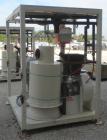 Used Reduction Engineering Pulverizing System, Carbon Steel, Consisting Of: (1) Model 75 horizontal dual disc pulverizer, driven by a 75 hp motor, (1) 10 hp blower,missing fan, (1) cyclone, (1) hoppe...