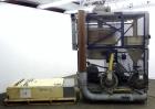 Used Wedco Size Reduction System, Model SE 12TC-50-50, Carbon Steel. Consists of : (2) Thermofine SE 12 mills, approximate 12” diameter grinding discs. Each mill driven by a 50 hp, 3/60/460 volt, 353...