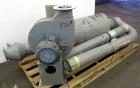 Used Wedco Size Reduction System, Model SE 12TC-50-50, Carbon Steel. Consists of : (2) Thermofine SE 12 mills, approximate 12” diameter grinding discs. Each mill driven by a 50 hp, 3/60/460 volt, 353...