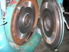 USED: Wedco dual disc pulverizer system, carbon steel. (2) 28