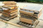 USED: Wedco dual disc pulverizer system, carbon steel. (2) 28