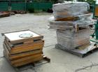 USED: Wedco dual disc pulverizer system, carbon steel. (2) 28