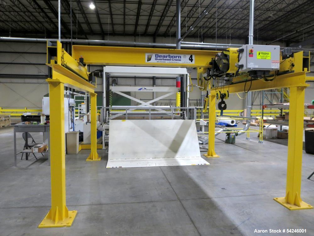 Used Catbridge Model 210 Slitter-Rewinder with 686 Unwind Section | 110" Web Width | 2500 FPM | Built 2018