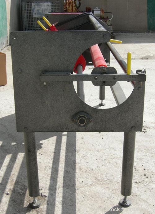 Used: Smartslitter single blade roll slitter, model Genesis G1162. Floor standing unit. Capacity 62" roll width, max O.D. roll slit 11", roll slit I.D. core 3". Driven by a 2hp 3/60/230/460 volt, 172...