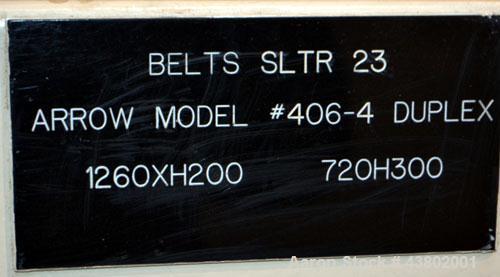 Used Arrow Duplex Slitter, 54" Wide, Model 406-4