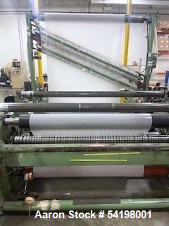 Used Dusenberry Slitter – Model 260 LS, 63” Max Width, Dual Rewind, Brake Control & EZ-Trac Tension