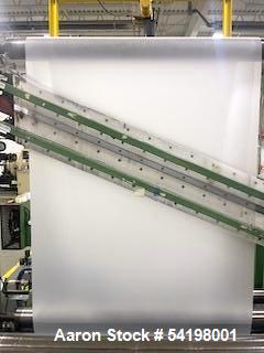 Used Dusenberry Slitter – Model 260 LS, 63” Max Width, Dual Rewind, Brake Control & EZ-Trac Tension