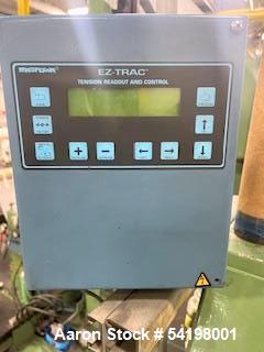 Used Dusenberry Slitter – Model 260 LS, 63” Max Width, Dual Rewind, Brake Control & EZ-Trac Tension