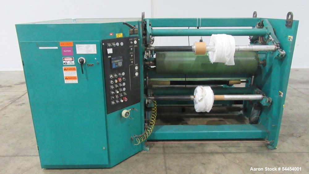 Dusenbery 740AMG Cantilevered Center Surface Slitter Rewinder