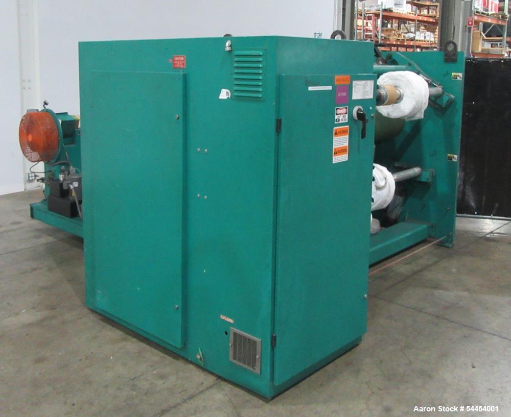 Dusenbery 740AMG Cantilevered Center Surface Slitter Rewinder