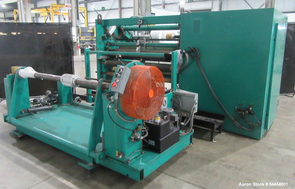 Dusenbery 740AMG Cantilevered Center Surface Slitter Rewinder