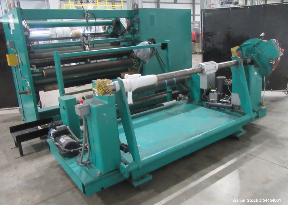 Dusenbery 740AMG Cantilevered Center Surface Slitter Rewinder