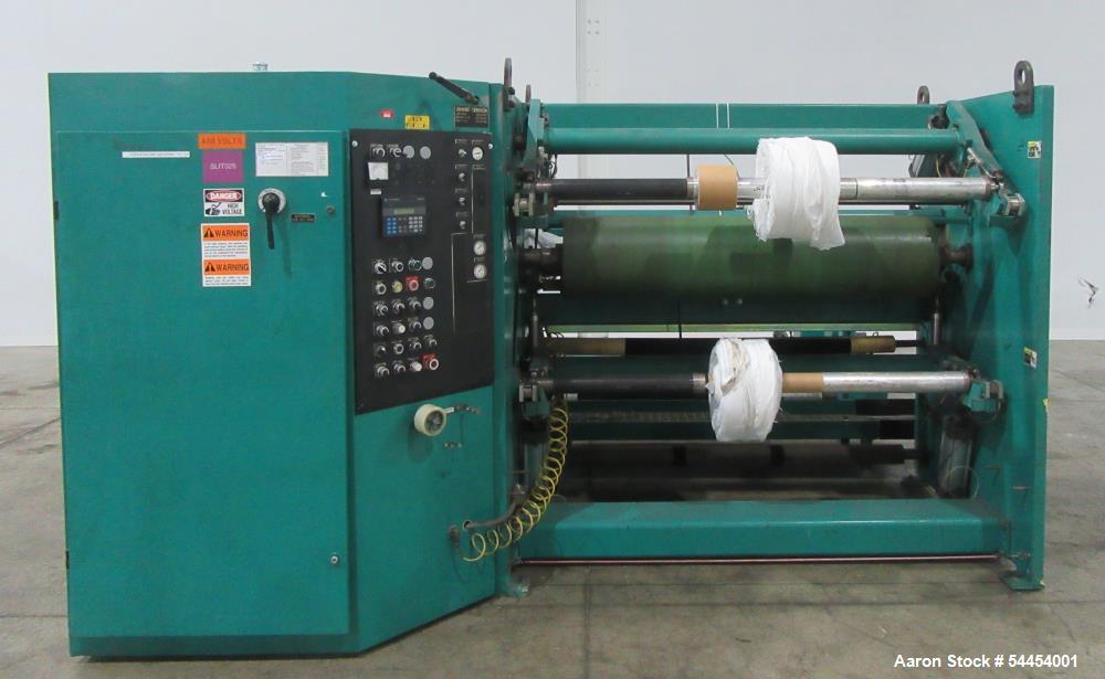 Dusenbery 740AMG Cantilevered Center Surface Slitter Rewinder