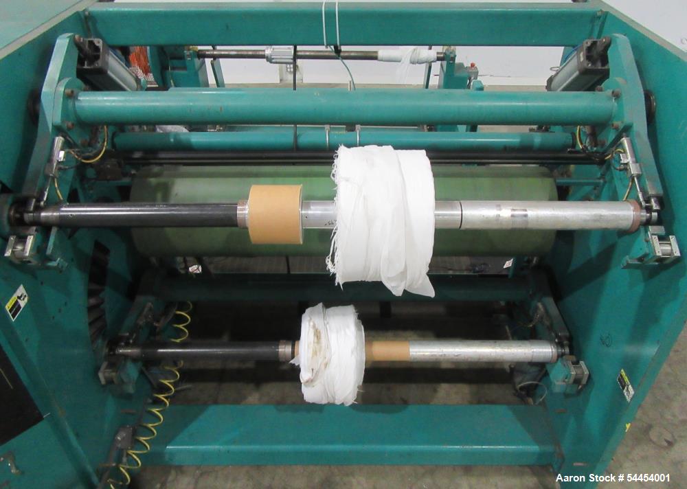 Dusenbery 740AMG Cantilevered Center Surface Slitter Rewinder
