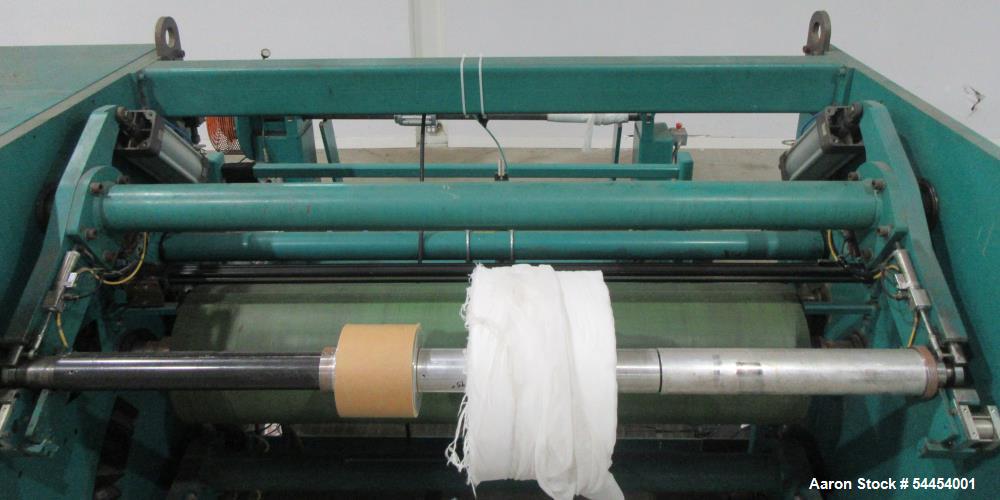 Dusenbery 740AMG Cantilevered Center Surface Slitter Rewinder