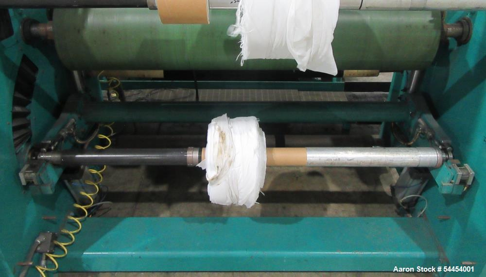 Dusenbery 740AMG Cantilevered Center Surface Slitter Rewinder