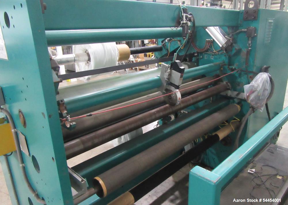 Dusenbery 740AMG Cantilevered Center Surface Slitter Rewinder