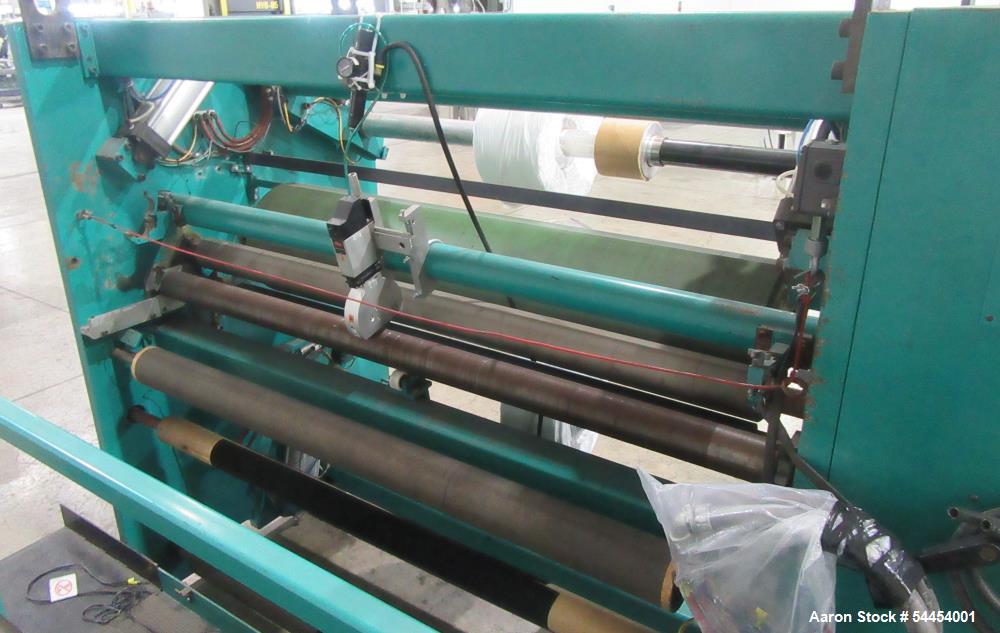 Dusenbery 740AMG Cantilevered Center Surface Slitter Rewinder