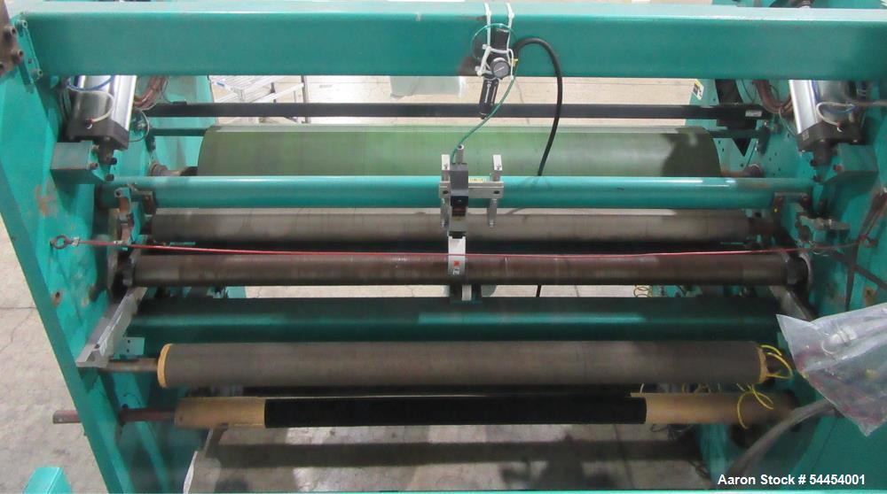 Dusenbery 740AMG Cantilevered Center Surface Slitter Rewinder