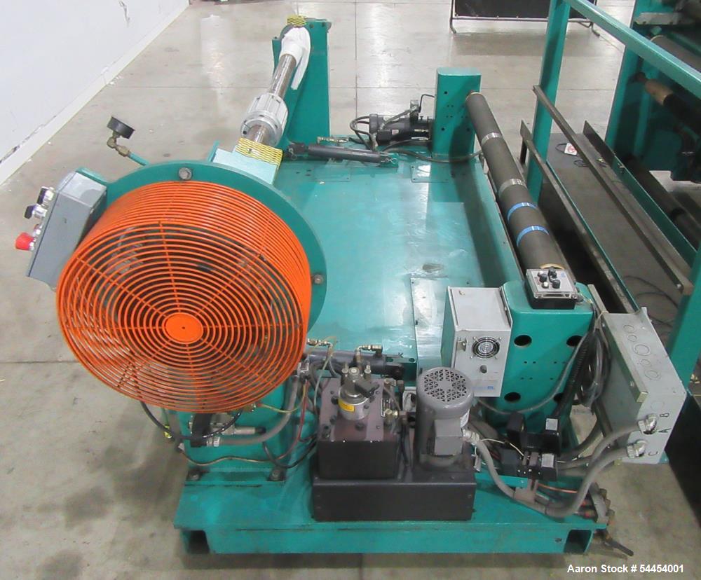 Dusenbery 740AMG Cantilevered Center Surface Slitter Rewinder