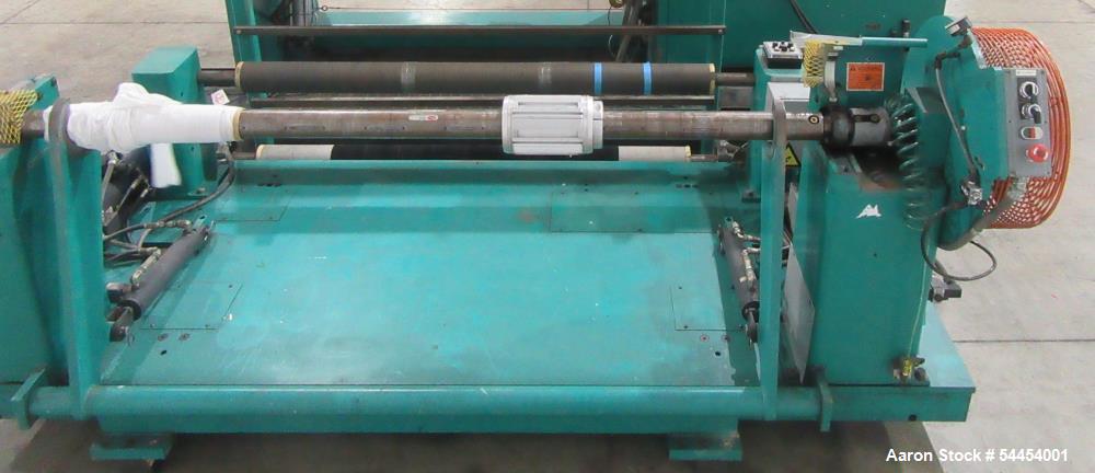 Dusenbery 740AMG Cantilevered Center Surface Slitter Rewinder