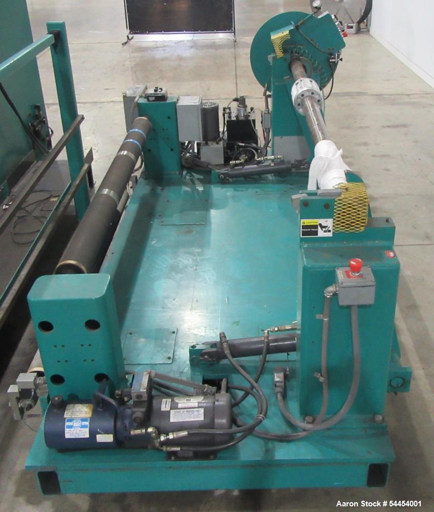 Dusenbery 740AMG Cantilevered Center Surface Slitter Rewinder