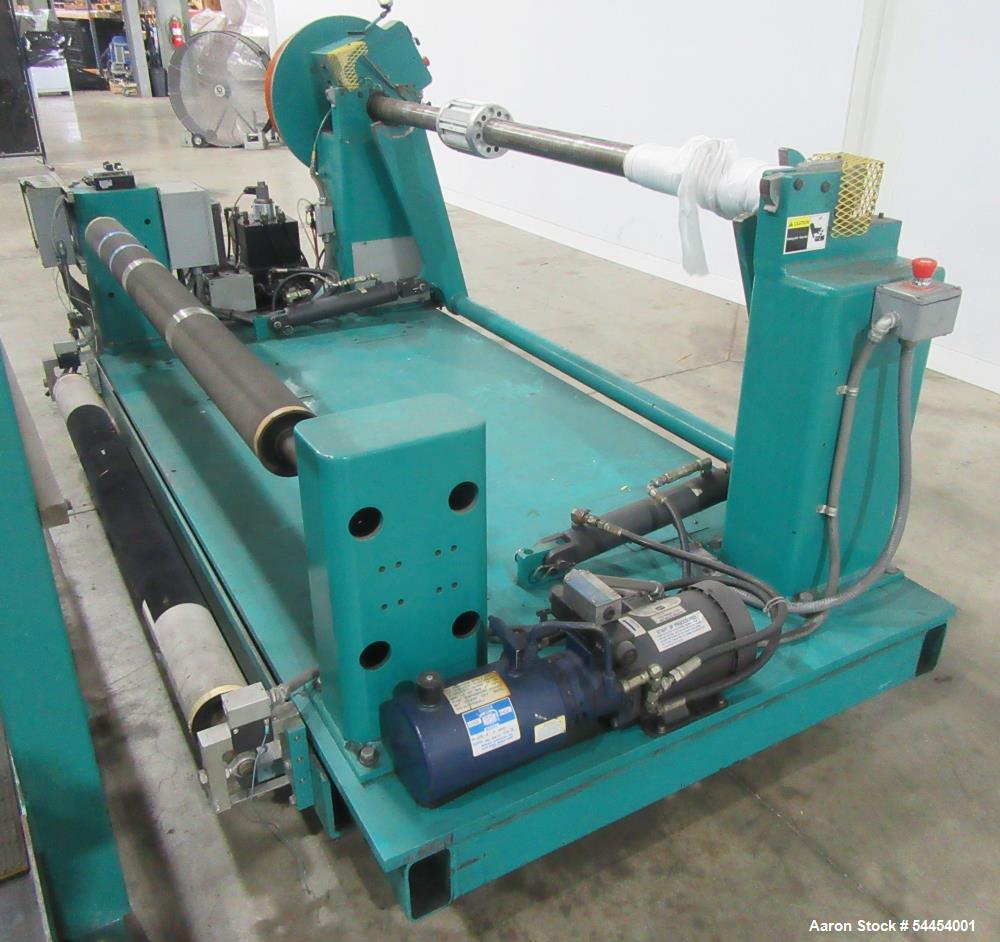 Dusenbery 740AMG Cantilevered Center Surface Slitter Rewinder