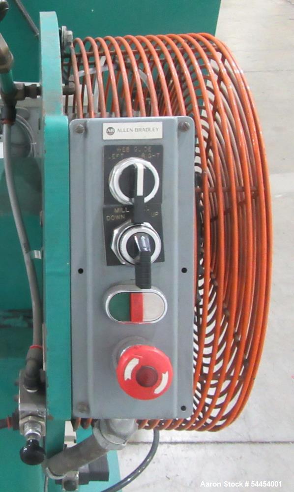 Dusenbery 740AMG Cantilevered Center Surface Slitter Rewinder